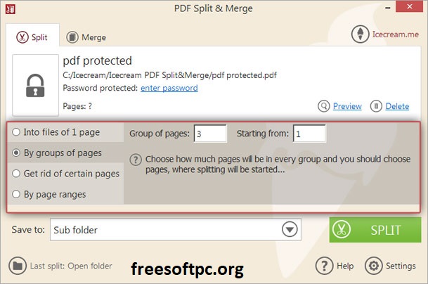 Icecream PDF split merg-freesoftpc.org